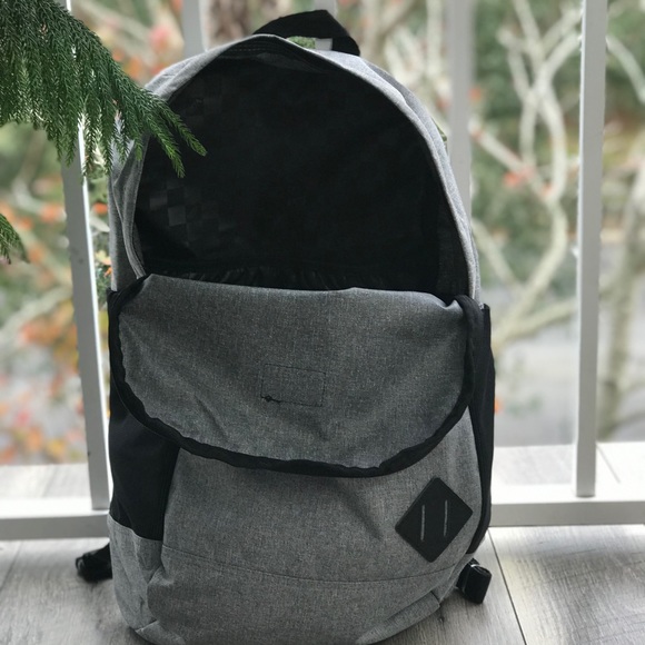 VANS Van Doren 3 Backpack Grey AUTHENTIC - Picture 6 of 8